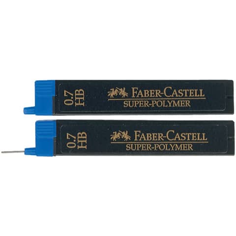 Mine Faber-Castell Super Polymer 0,7 mm HB astuccio da 12 - 120700